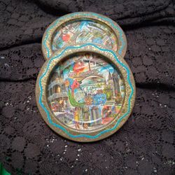 Vintage 5 Coasters Souvenir From New Orleans  
