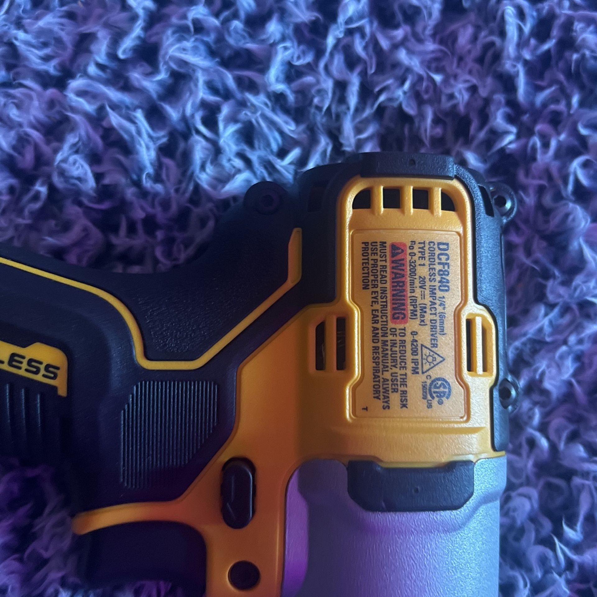 Dewalt 1/4 6mm Impact Driver