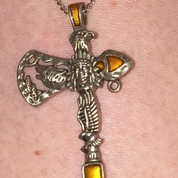 Stainless Steel Tomahawk Necklace