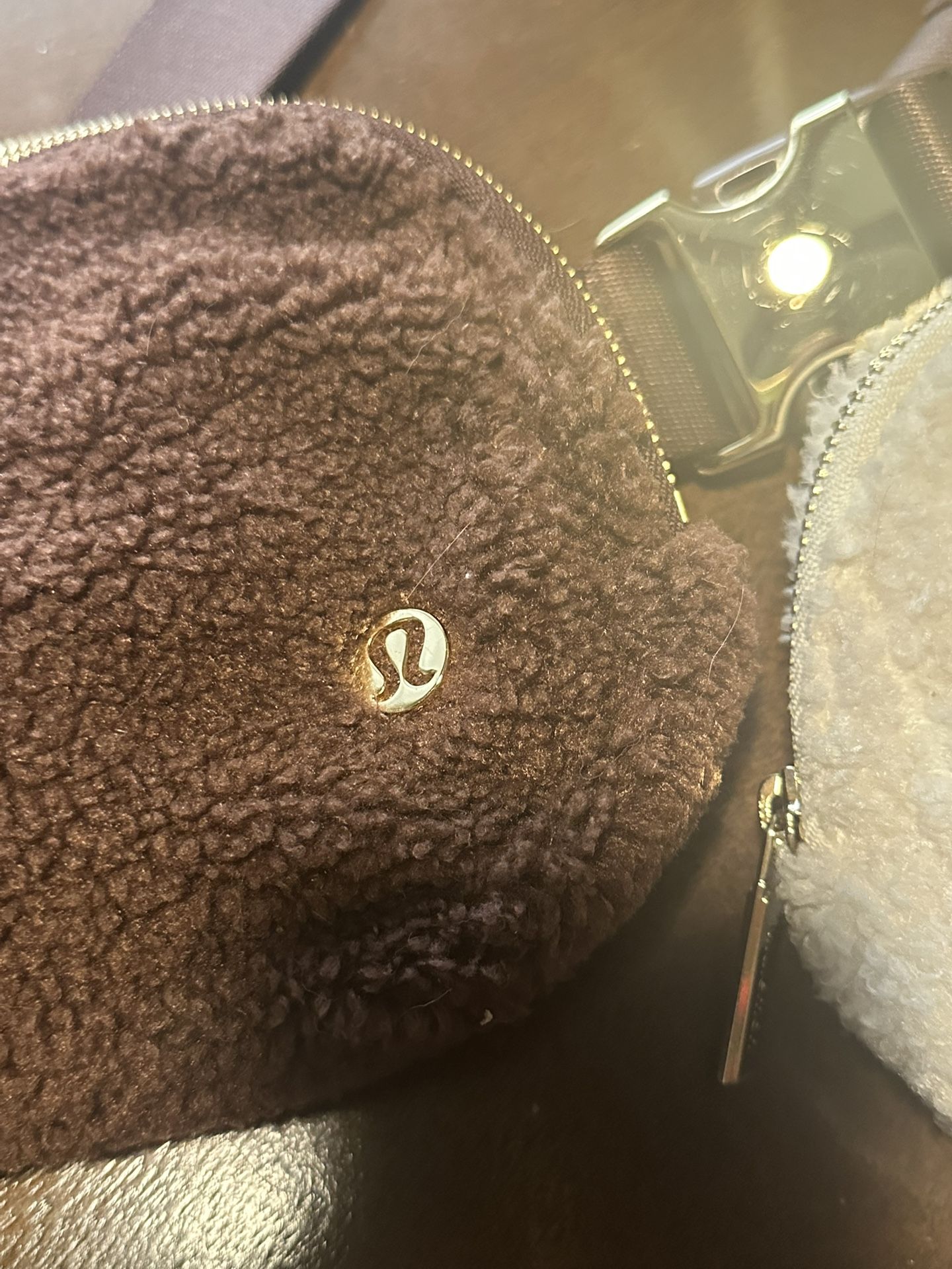 Both Lululemon Sherpa Crossbodies