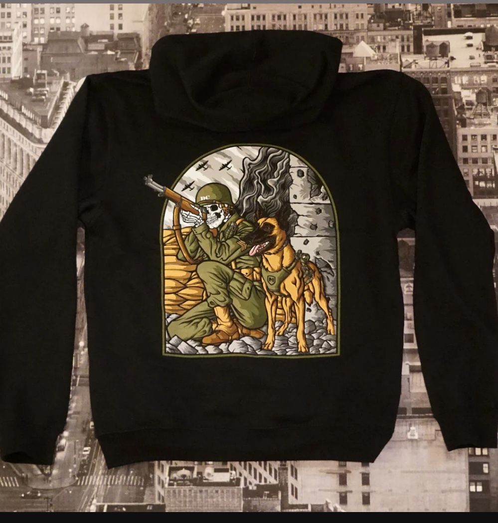DEFCON WWK9 ICON HOODED SWEATSHIRT – SIZE SMALL
