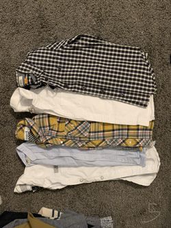 Boys size 5 button shirts