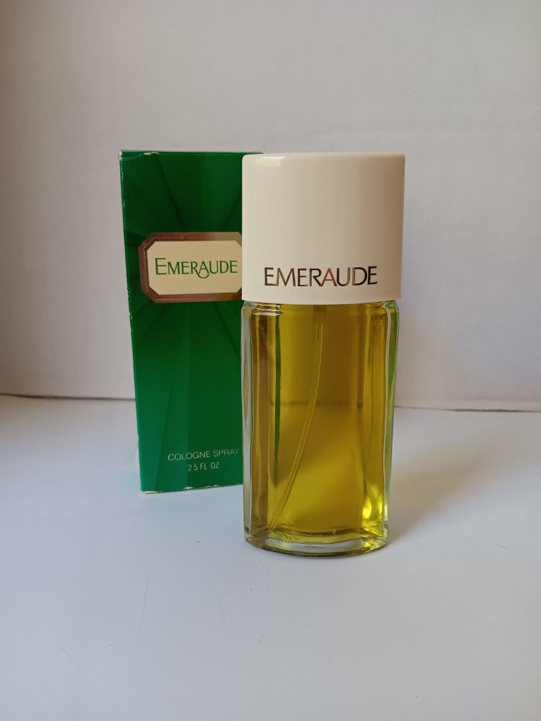 Emeraude Cologne Spray By COTY 2.5 fl.oz New & Full. Fragrance With Box