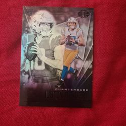 Justin Herbert Illusion Rookie Card 