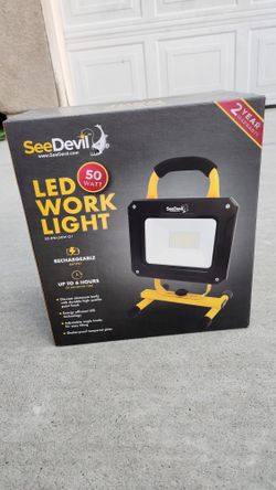 50W LED Rechargeable Work Light By SeeDevil