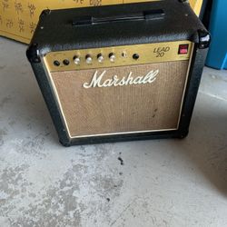 MARSHALL20 LEAD GUITAR AMP TUBE