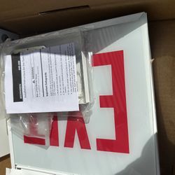 Chicago Approved Exit Sign