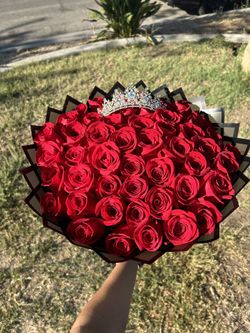 Red Rose Bouquet/ramo Buchón