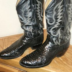 Genuine Snakeskin (TONY DALI) COWBOY BOOTS