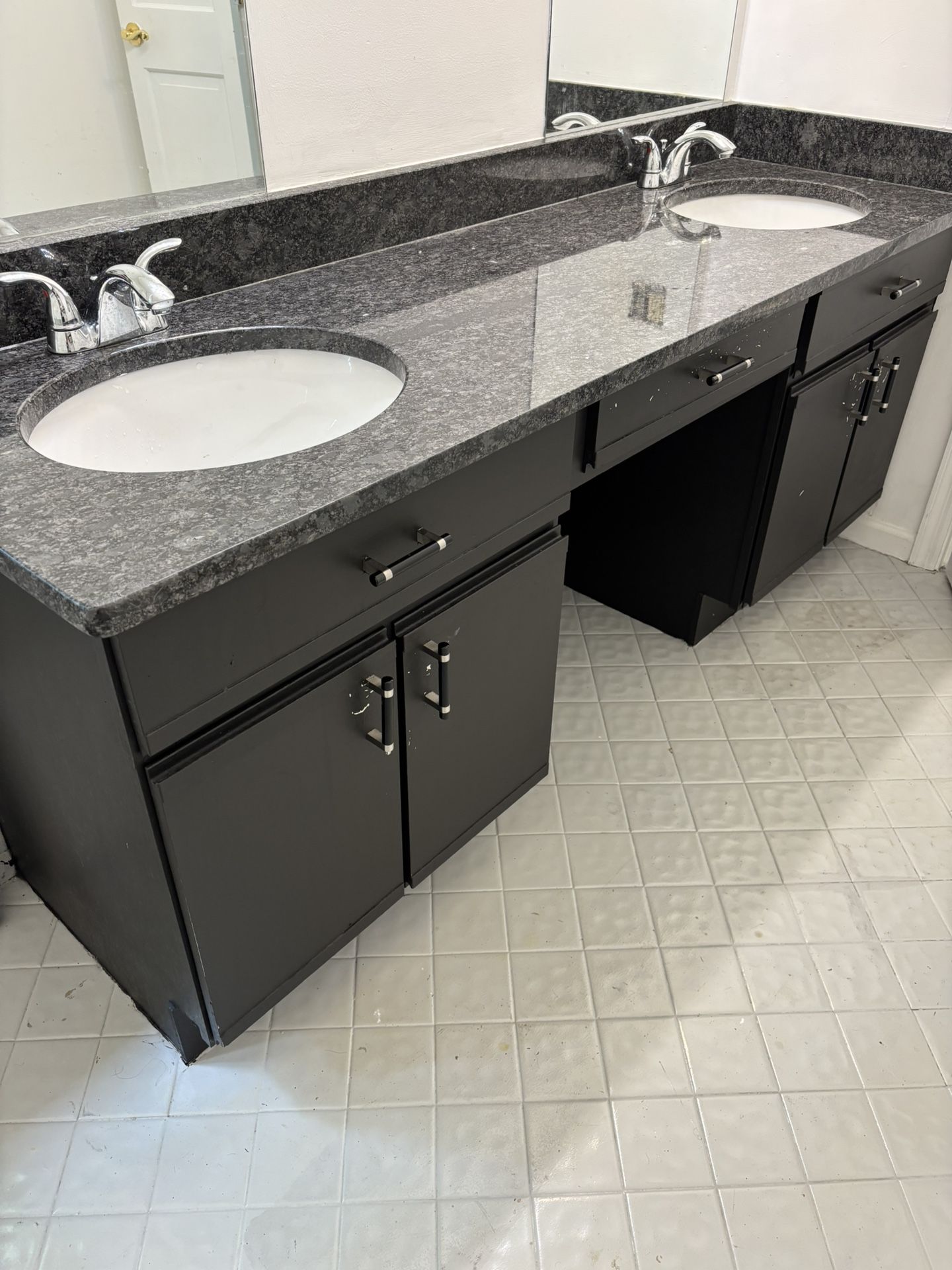 Vanity Top black granite