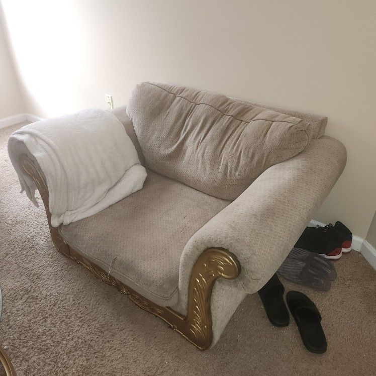 Stylish Loveseat 2 Chairs for Sale