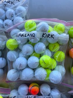 used Kirkland golf balls .75 cents each