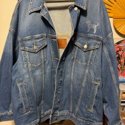 Victoria Secret XL Jean Jacket 