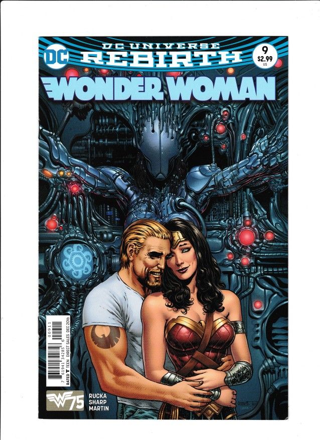 WONDER WOMAN #09 (2016) LIAM SHARP | DIRECT SALES | DC UNIVERSE REBIRTH