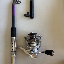 7 Ft Telescope Fishing rod And Reel Combo 