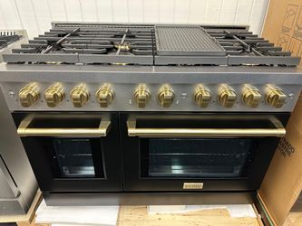 💛Zline Autograph 48” Dual Fuel Stove 💛