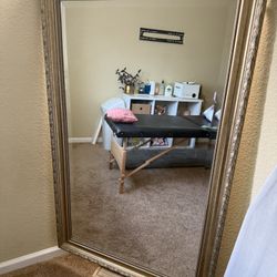 Gold Frame Mirror