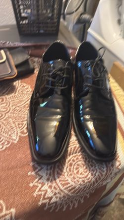 Black Patent Leather Dress Shoes