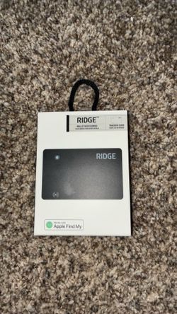 RIDGE TRACKER CARD
