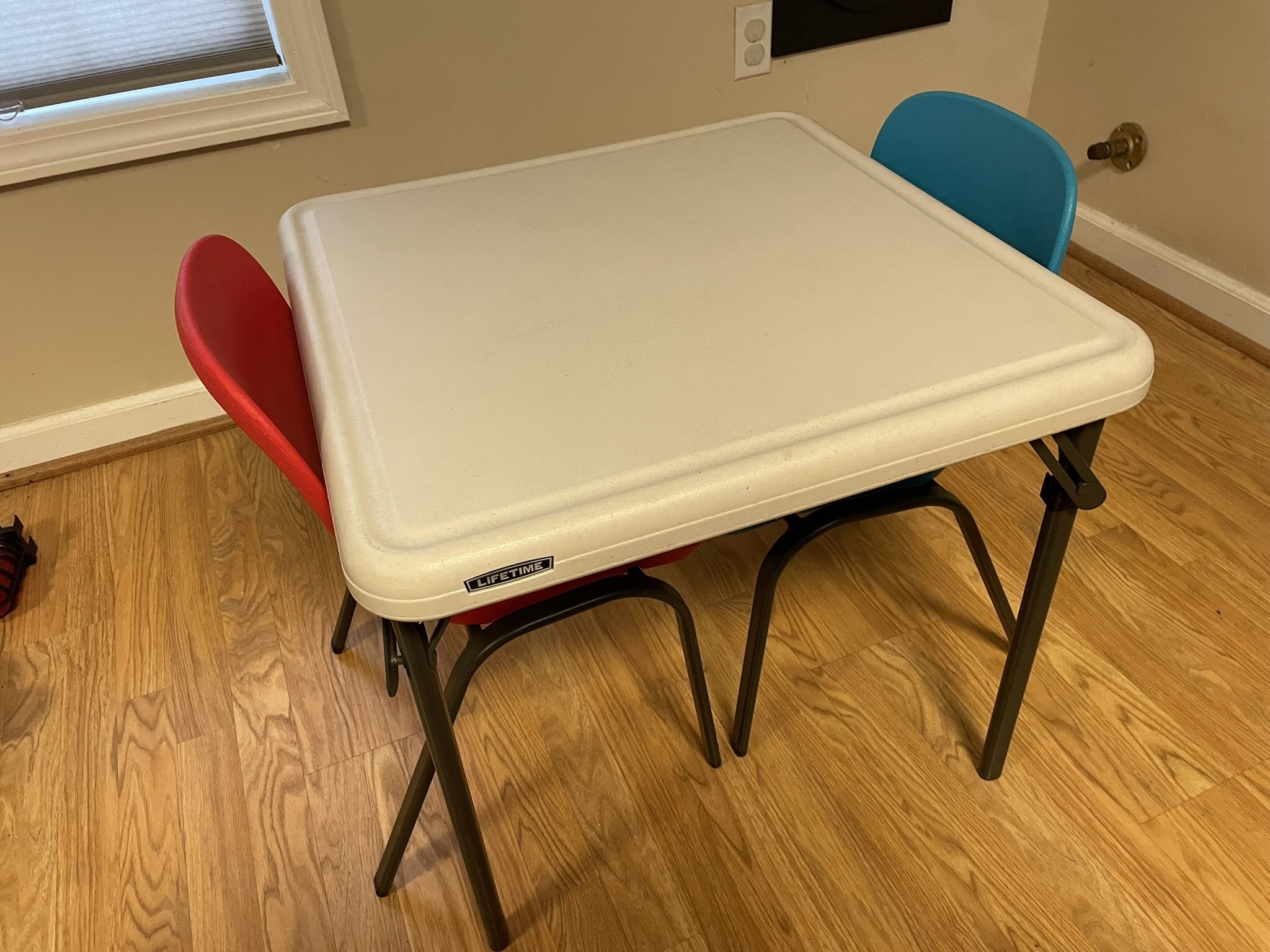 Lifetime 3-Piece Kid's Table and Chairs Set