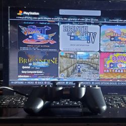 Retro PS1 Game Console – 1,600+ Games – Portable or TV – Plug & Play