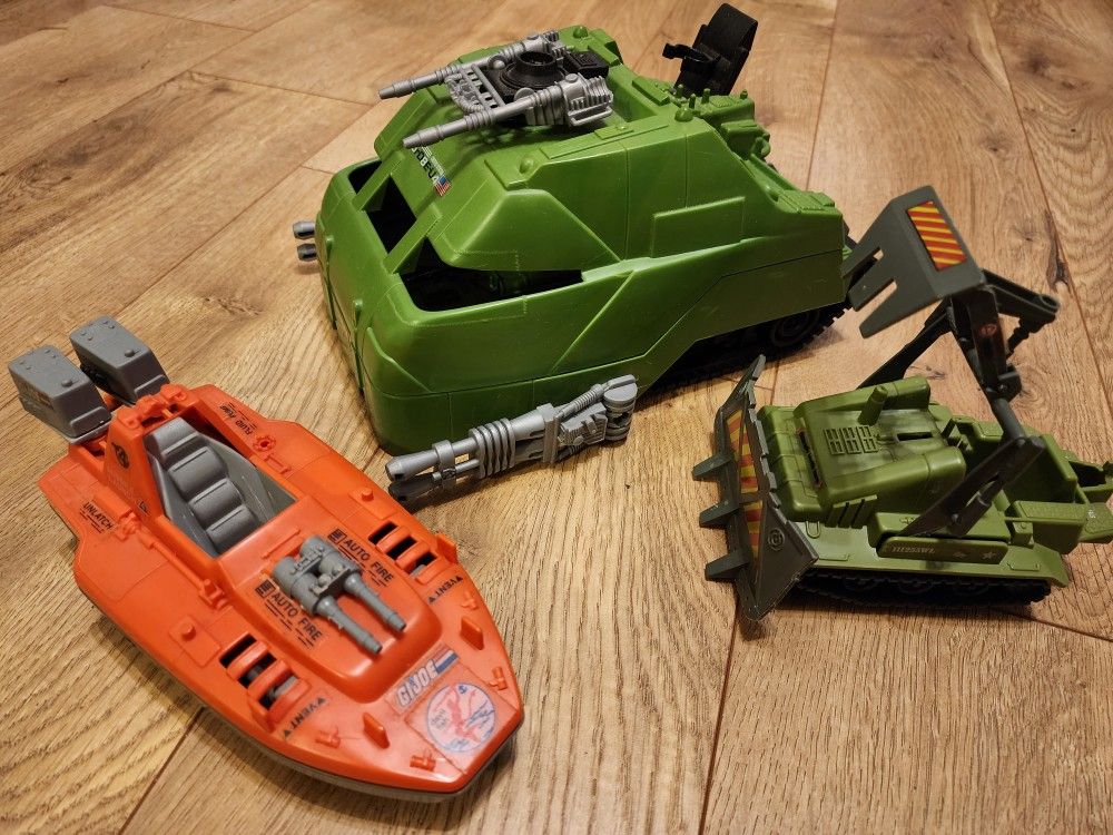 GI JOE Vehicle LOT Vintage HASBRO