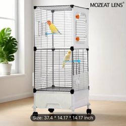 Large Bird Cage? With a free bird.