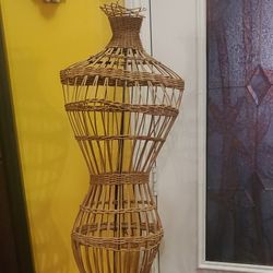Wicker Rattan Mannequin 