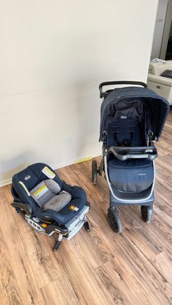 Chicco Bravo Stroller and Car seat