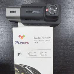 NEW Lanmodo D1 3-Channel 4K Dash Cam + Hardwire Kit Bundle