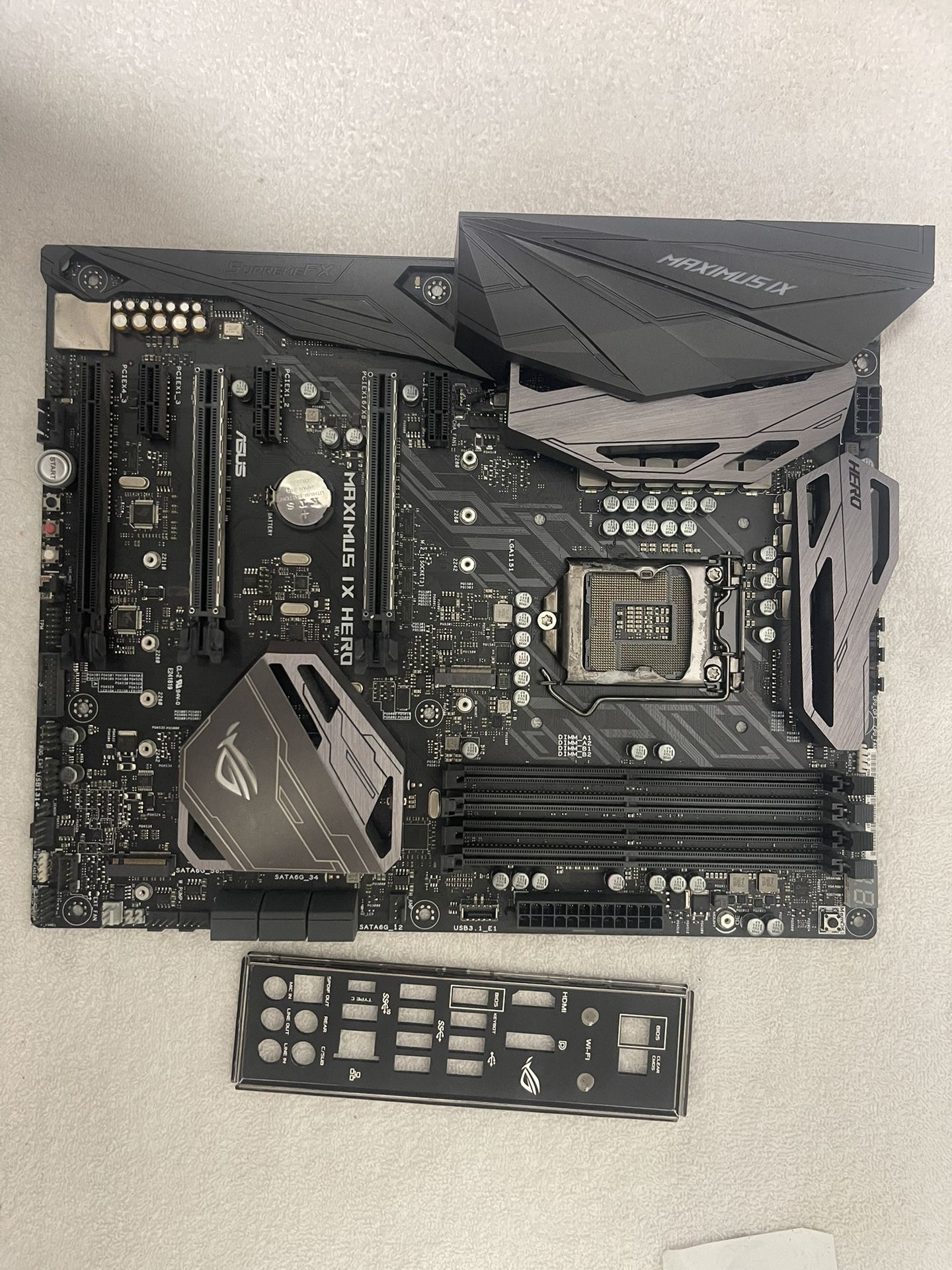 Asus Rog Strix Maximus Ix Hero Works Great 