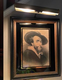 Vintage Antique Early 19th Century Portrait after Peter Paul Rubens