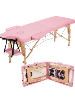 Eyelash/Massage Table- Pink