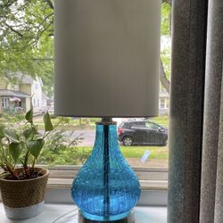 Beautiful Blue Lamp
