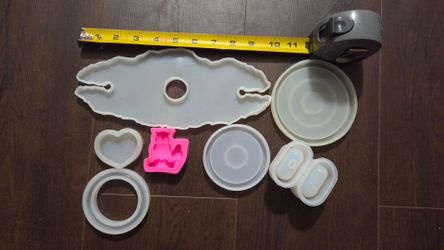 Silicone Resin Mold Set – 7 Pieces