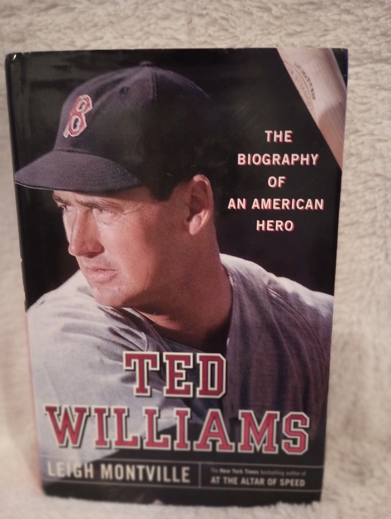 Ted Williams By Leigh Montville Hardcover First Edition 
