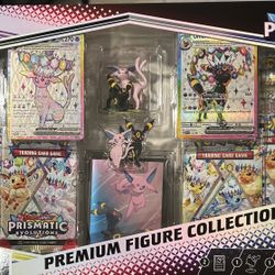 Pokémon Scarlet & Violet Prismatic Evolutions Premium Figure Collection