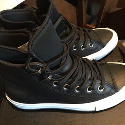 CONVERSE Chuck Taylor All Star Waterproof Sneaker Black Size 7 