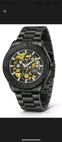 Brand New Invicta Objet D Art Glyph Automatic Skeleton Watch 43mm - ON SALE @ INVICTA STORE FOR $159.99