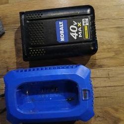 Kobalt Battery And Charger 