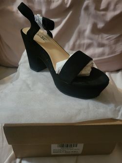 RSXSES Suede Platform Heels