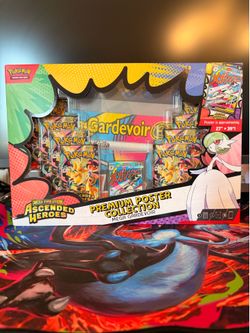 Pokemon mega gardevoir ascended heroes premium poster collection