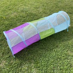 Colorful Kids Pop Up Play Tunnel  Indoor & Outdoor Crawl Tube