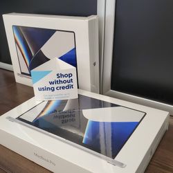 Apple MacBook Pro M1 Pro Chip 2021 16in Brand New - $1 Down Today - NO CREDIT Needed