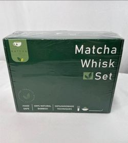New Matcha Whisk Set 100% Natural Bamboo Matcha