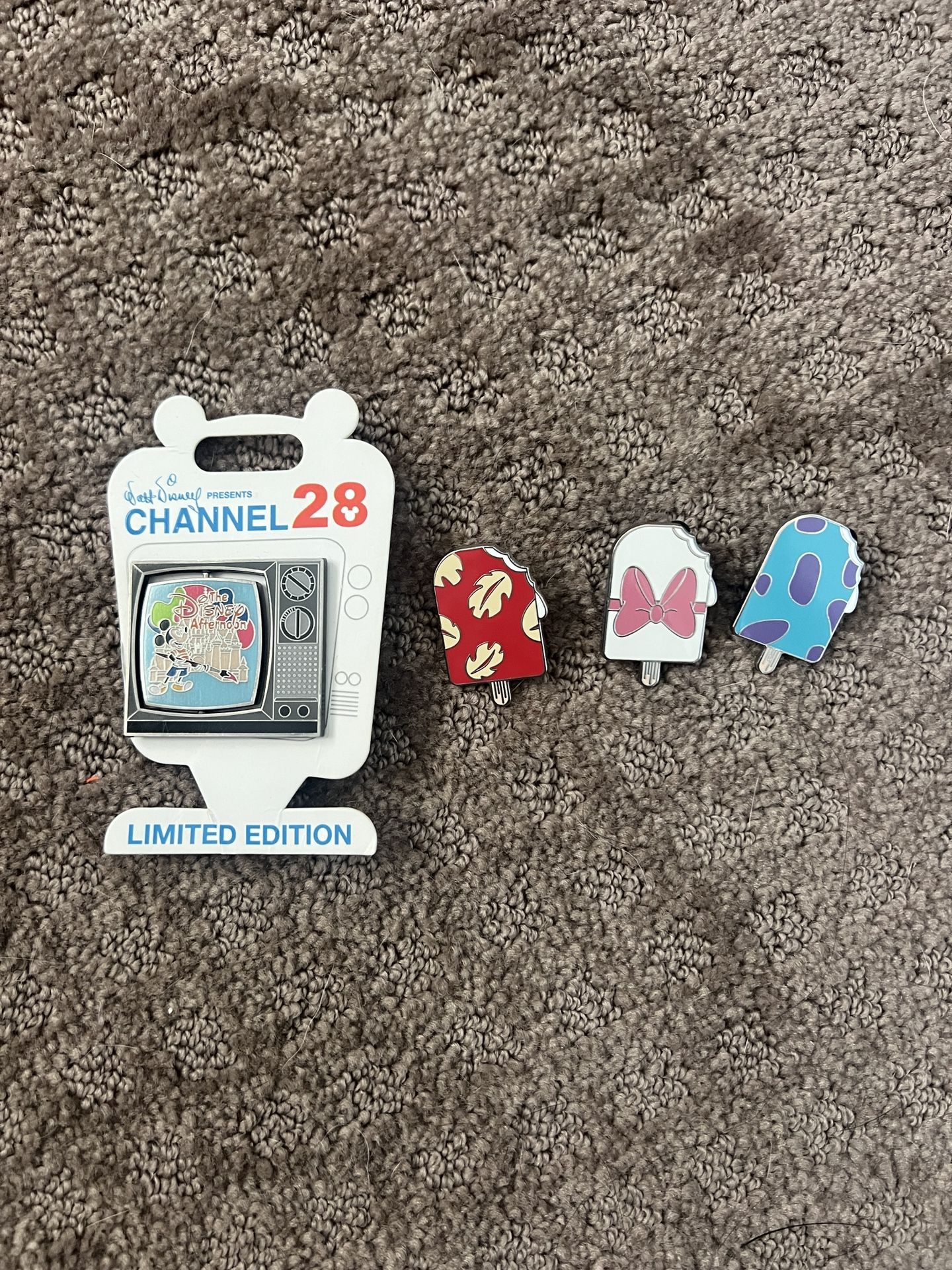 Disney Pins And Disney Pixar Lanyard