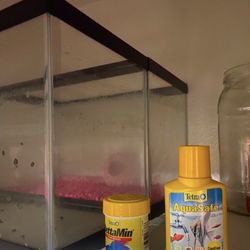 2 Fish Tanks 5 Gallons Each 