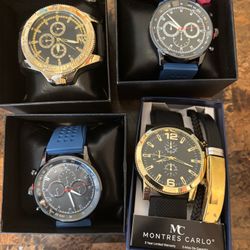 New Men’s Watches $25 Each All $70