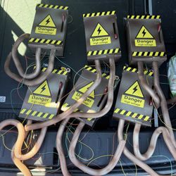 High Voltage Halloween Prop