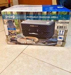 Even Embers Portable TableTop Charcoal Grill
